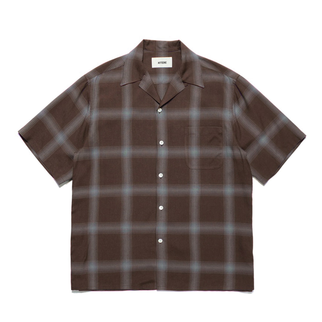shadow plaid cuban shirt