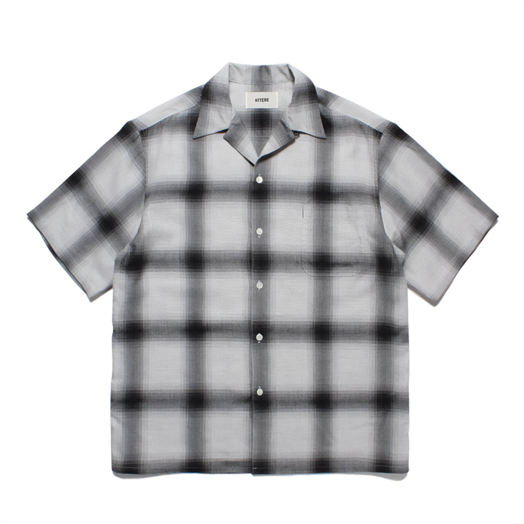 shadow plaid cuban shirt