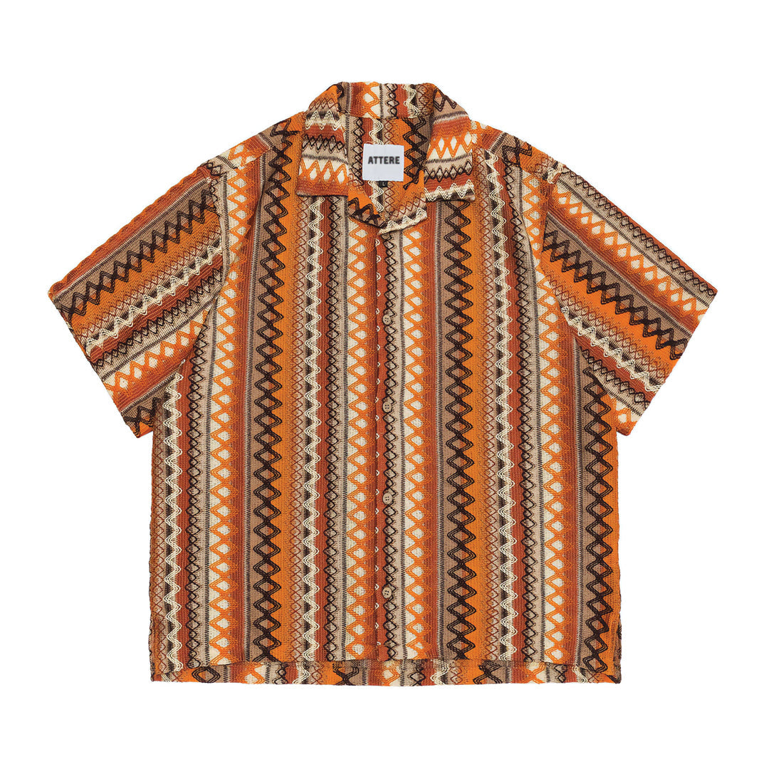 rhythm knit camp shirt