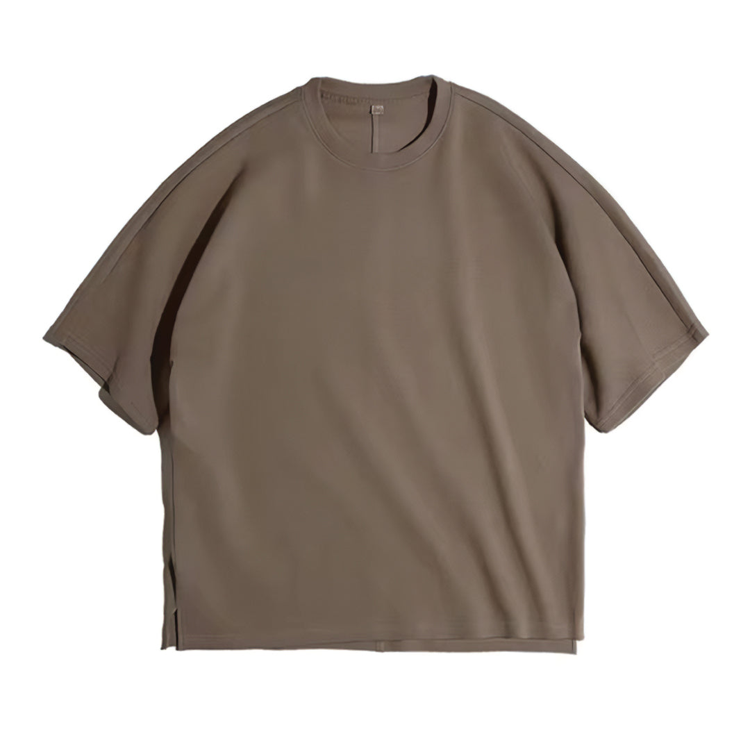 solid loose boxy t-shirt