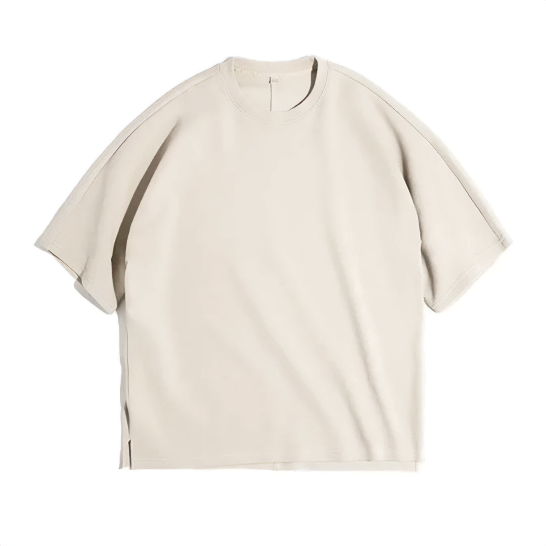 solid loose boxy t-shirt