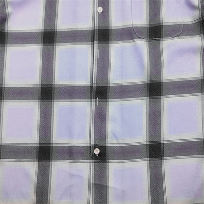 Shadow Plaid Cuban Shirt