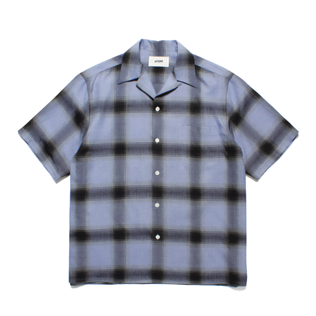 shadow plaid cuban shirt