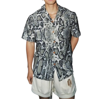 Scales Pattern Short Sleeve