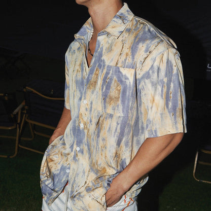 Marbled Lavender Shirt