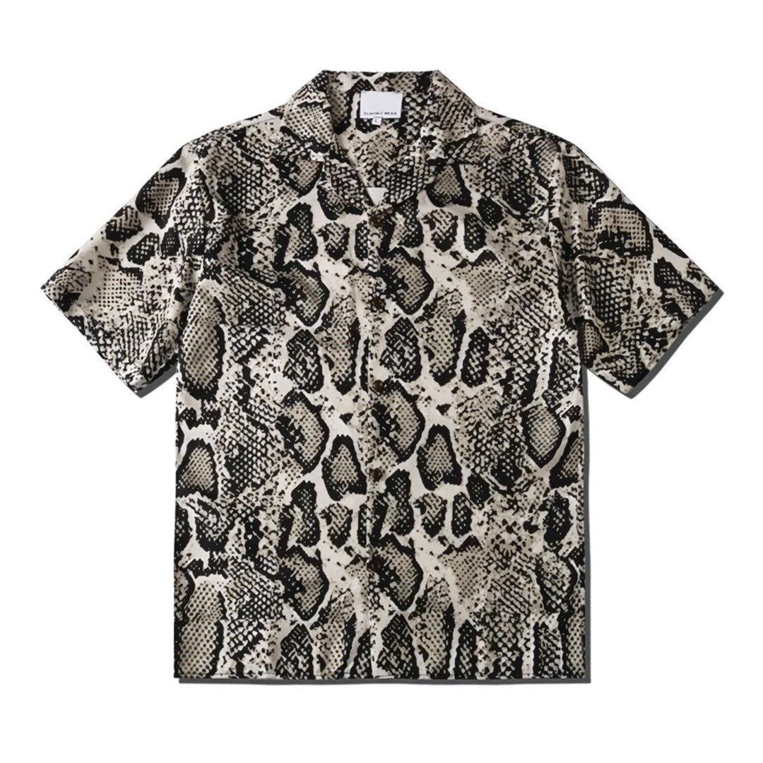 scales pattern short sleeve