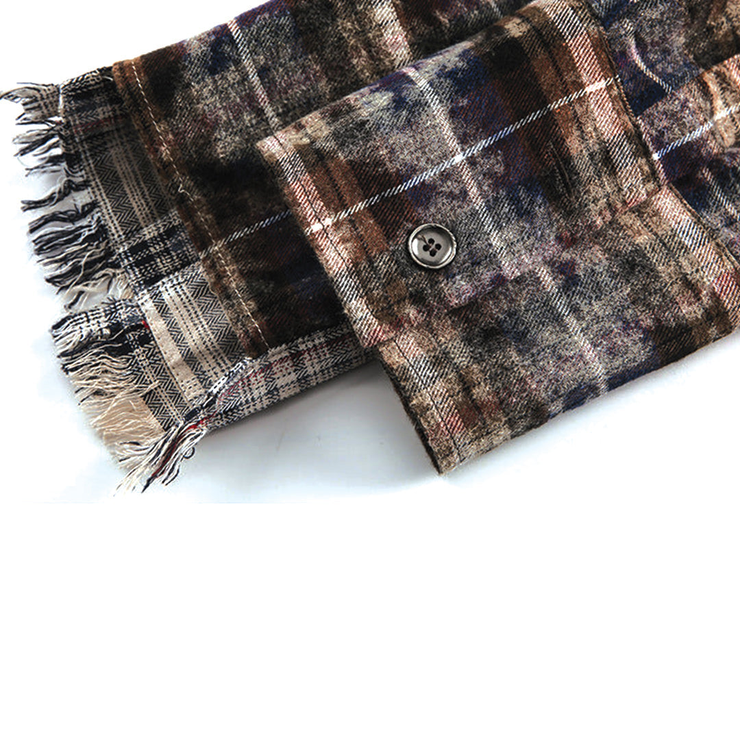 smokey clash plaid shirt