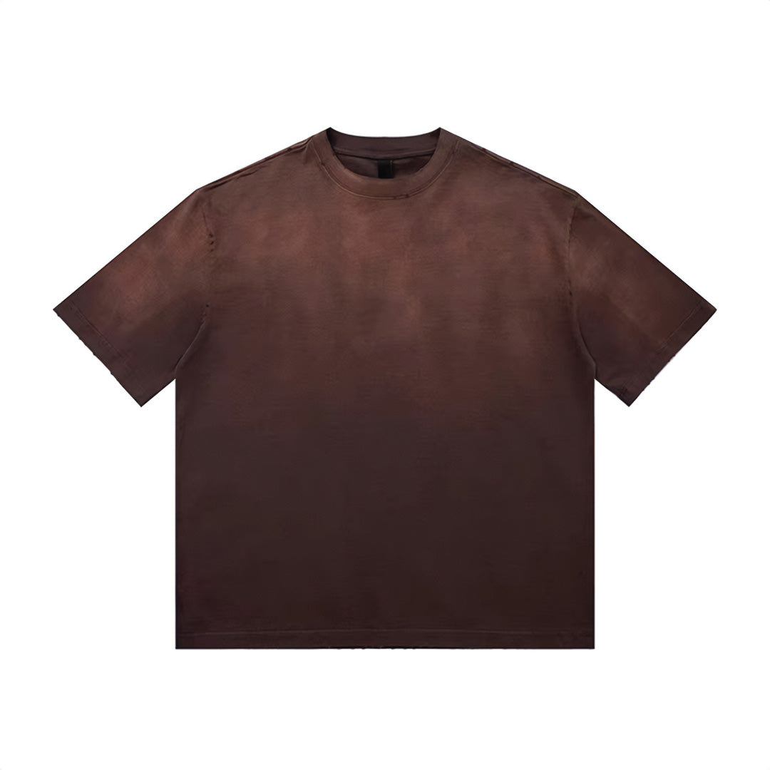 dark gradient wash t-shirt