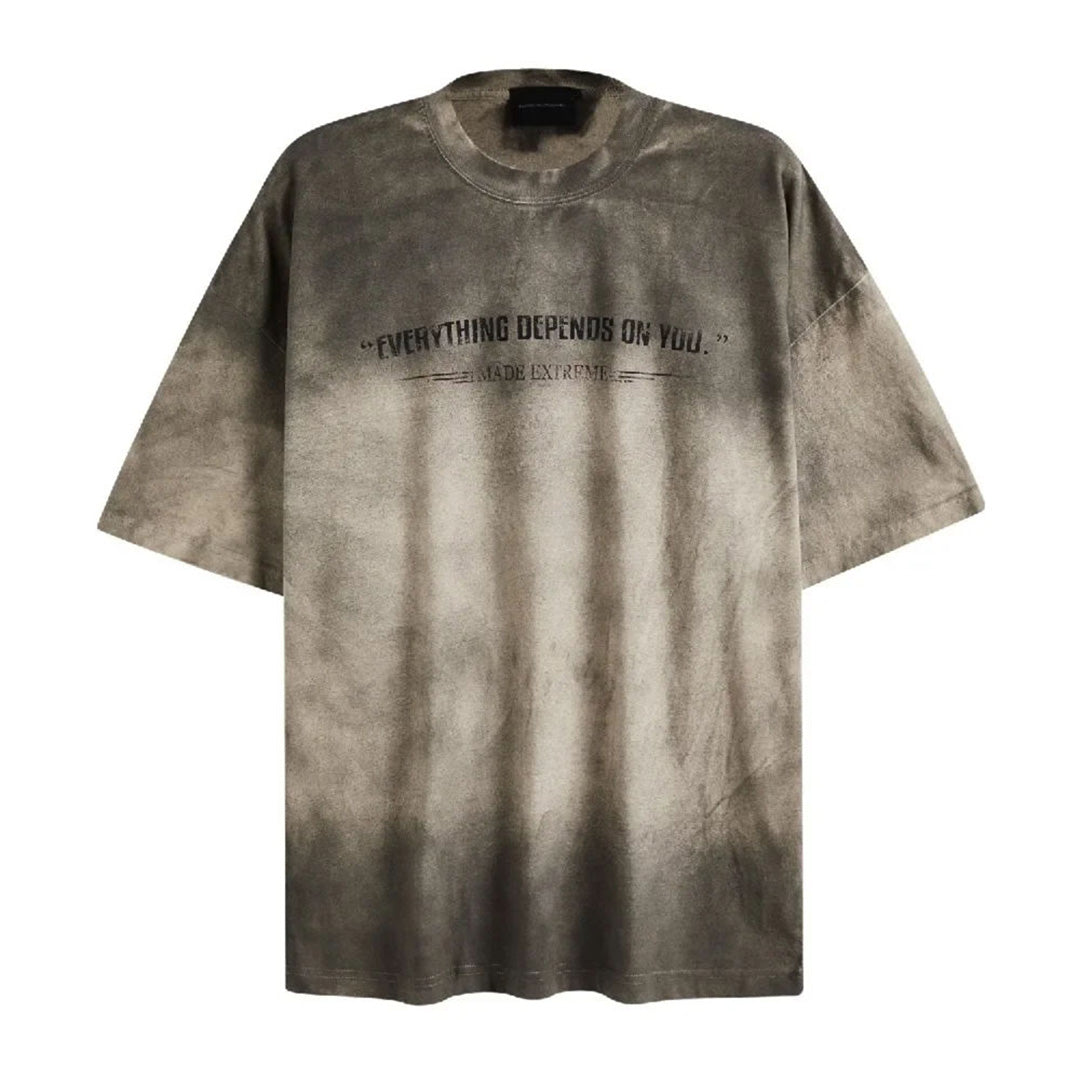 feel my words distressed t-shirt