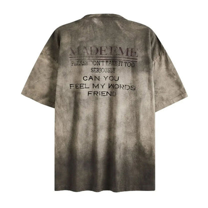 Feel My Words Distressed T-Shirt