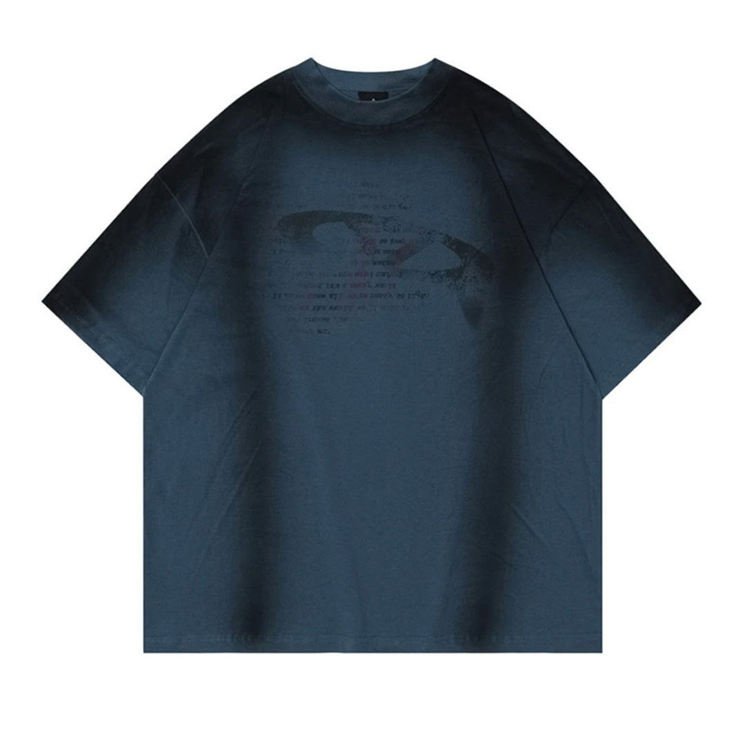 oversized cotton faded t-shirt