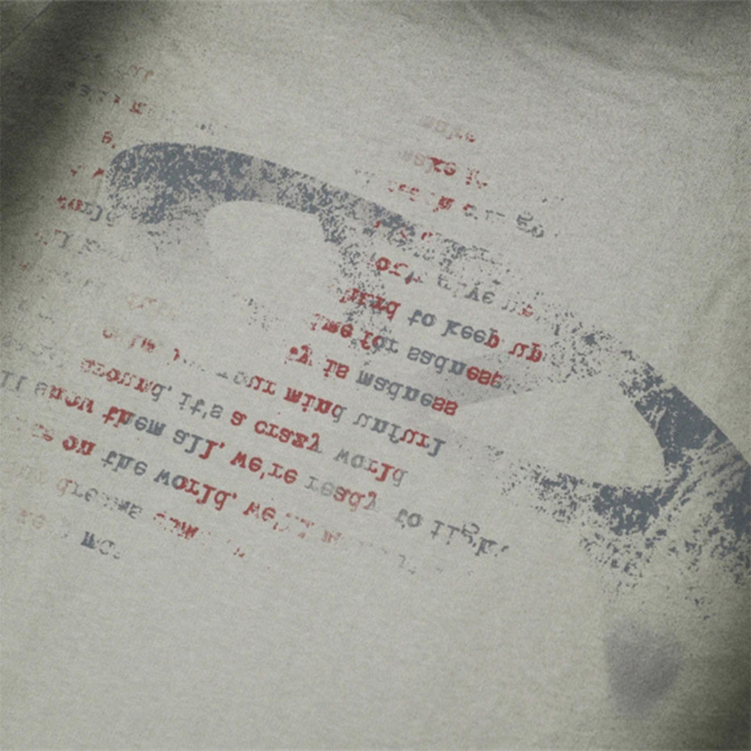 oversized cotton faded t-shirt