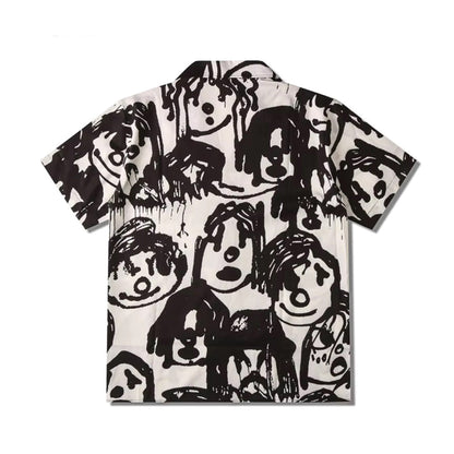 Art Face Cuban Shirt