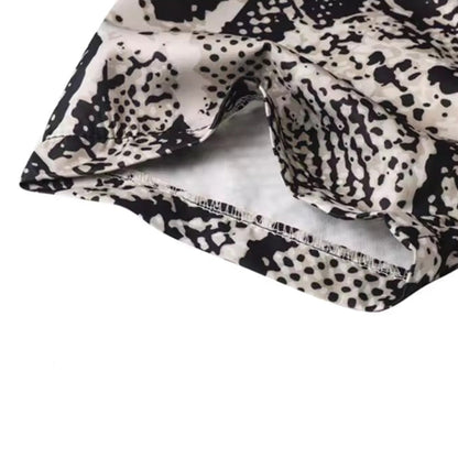 Scales Pattern Short Sleeve