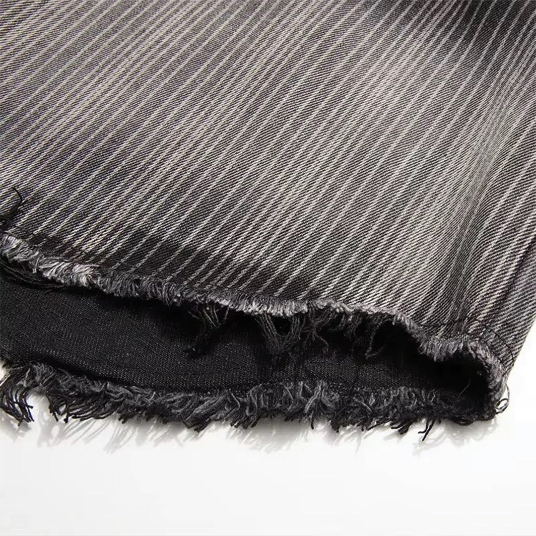 black gradient faded shirt