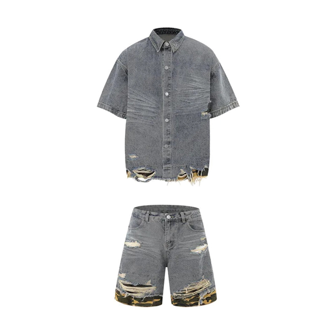 patrol fade short sleeve