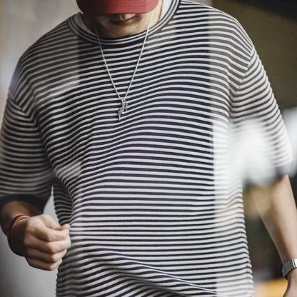 Striped Contrast T-Shirt