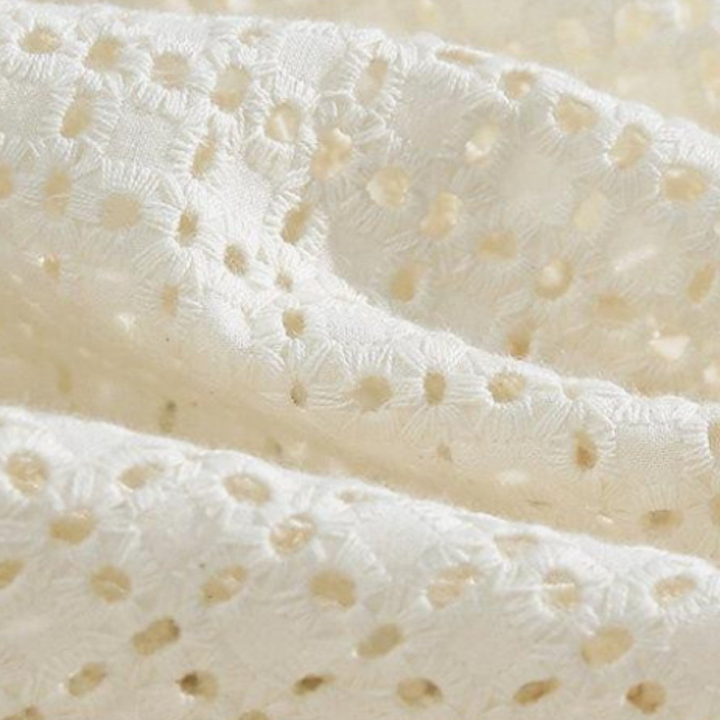 collarless cotton weave shirt