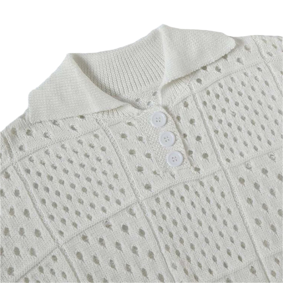 mesh grid polo
