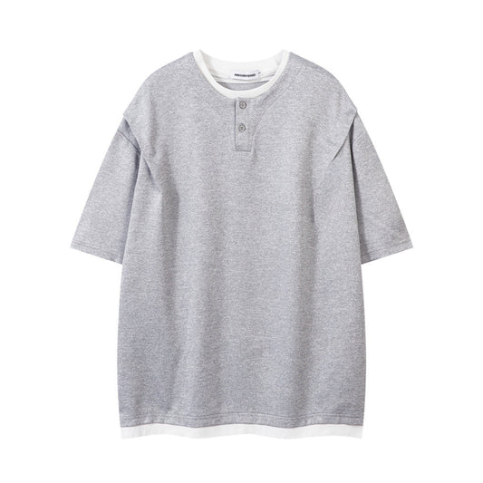 Two Piece Henley T-shirt