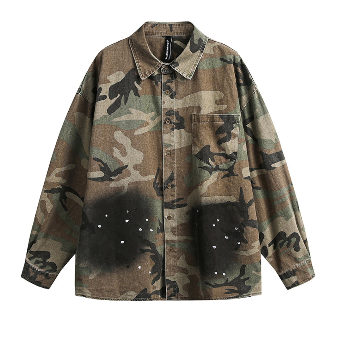 nature of war camouflage shirt
