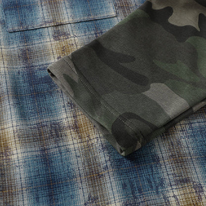 Plaid Camouflage Shirt