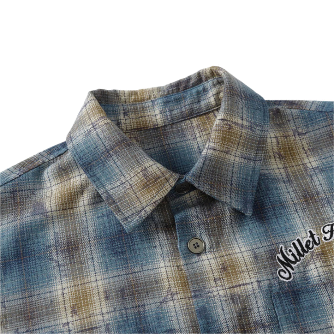 plaid camouflage shirt
