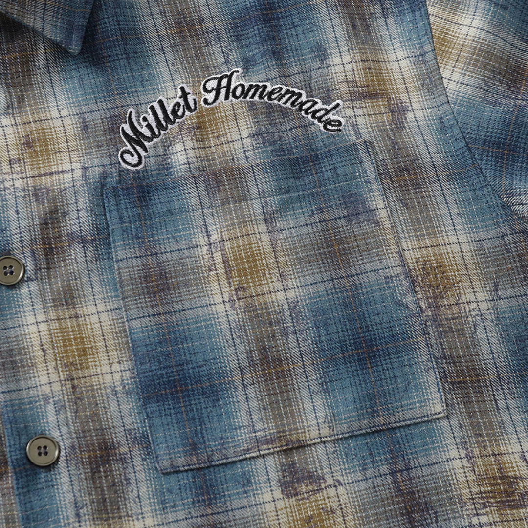 plaid camouflage shirt