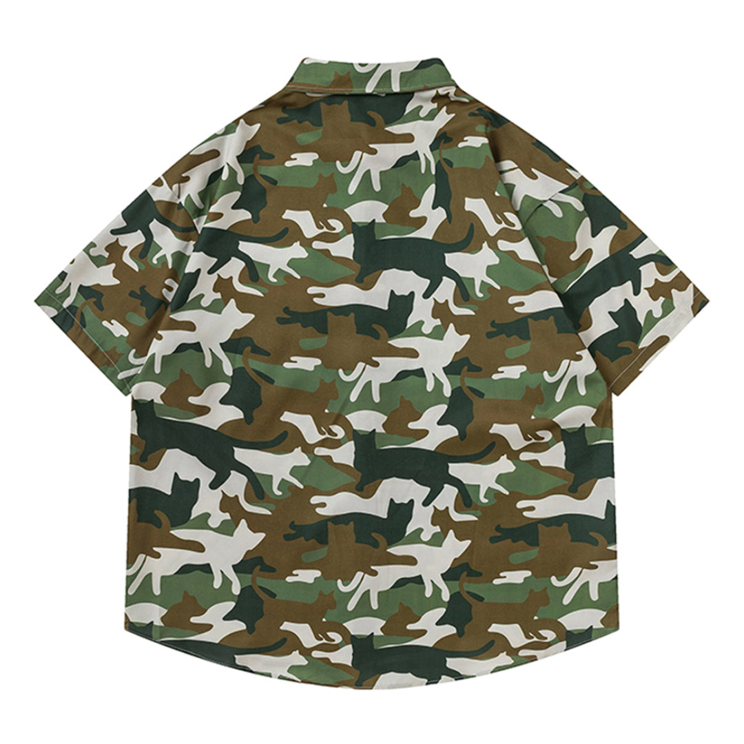 kitty camouflage shirt
