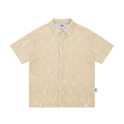 Pearl Pleated Shirt
