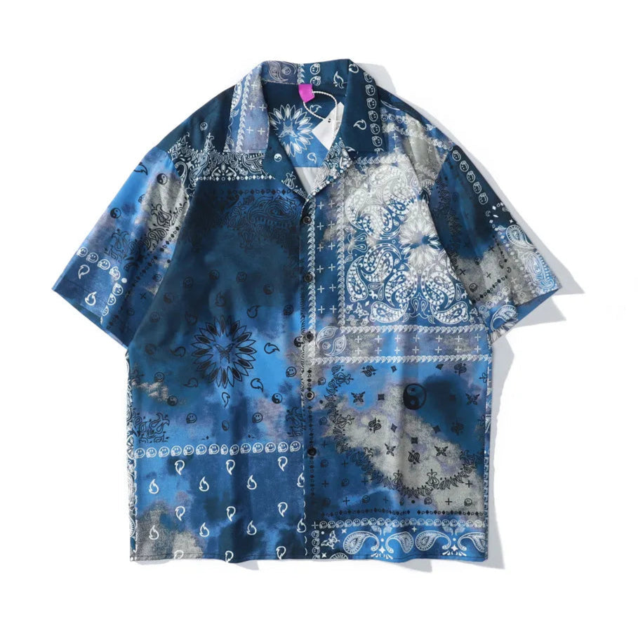 bandana bloom shirt