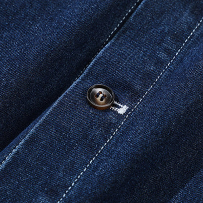 Navy Carpenter Denim Shirt