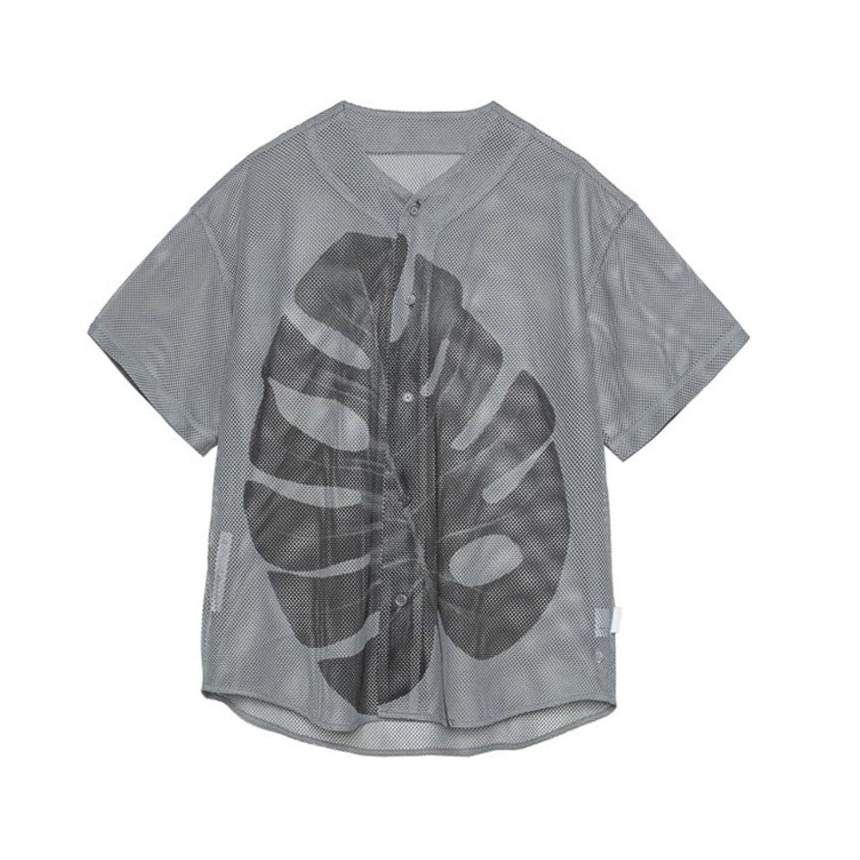 monstera mesh shirt