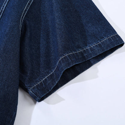 Navy Carpenter Denim Shirt