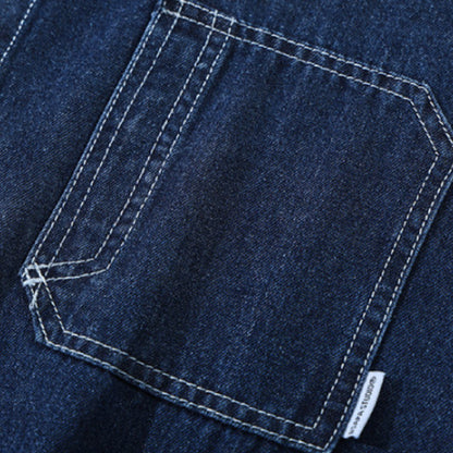 Navy Carpenter Denim Shirt