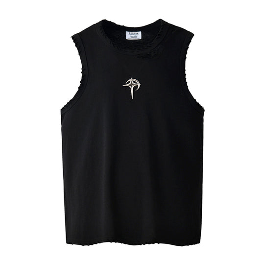 Chrome Star Tank Top