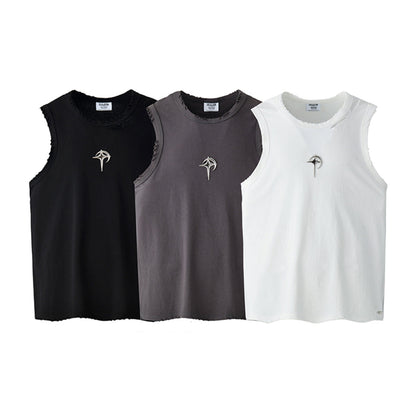 Chrome Star Tank Top