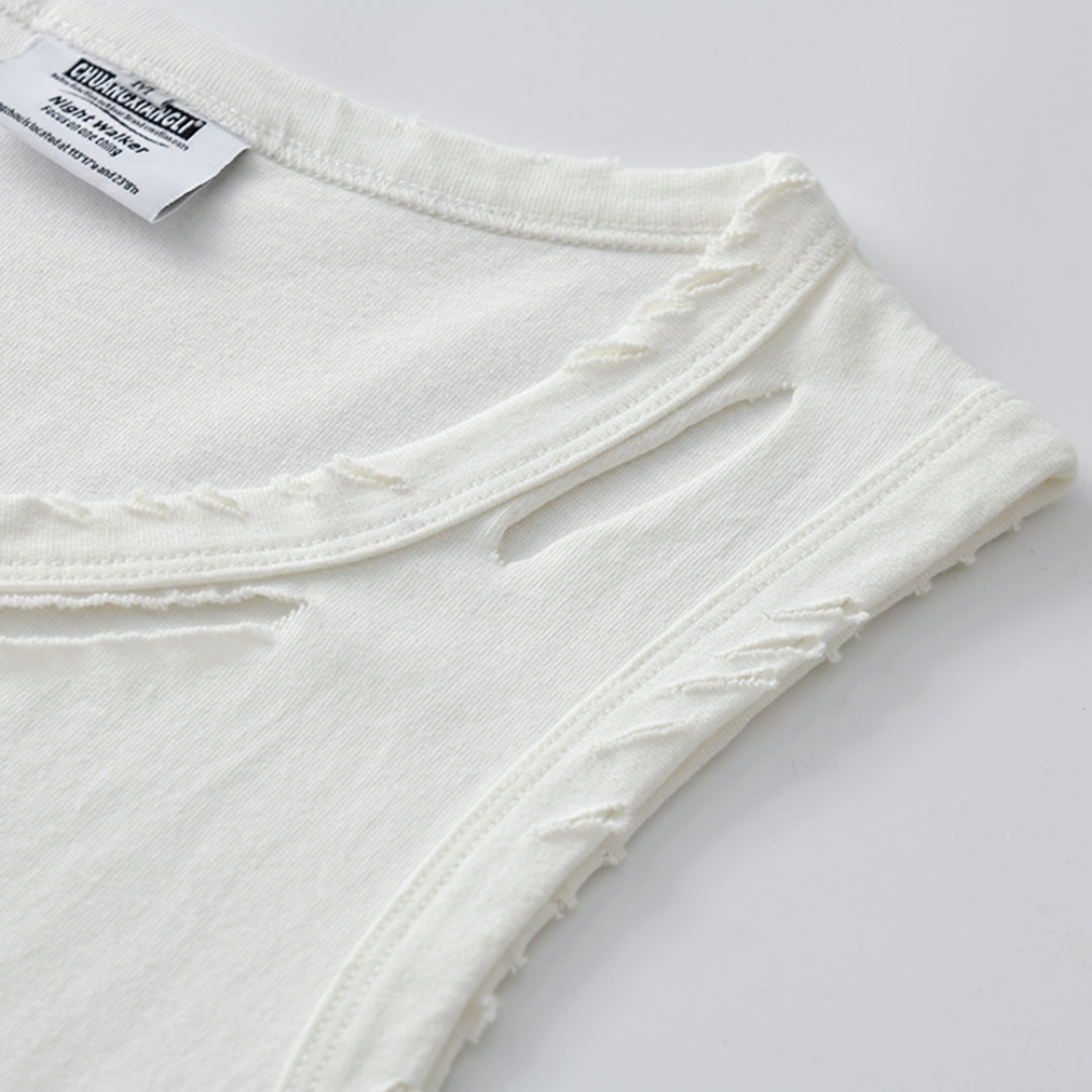 chrome star tank top