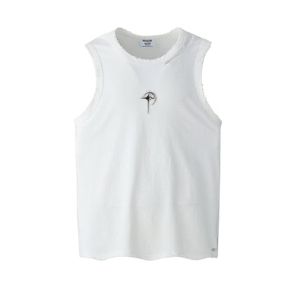 Chrome Star Tank Top