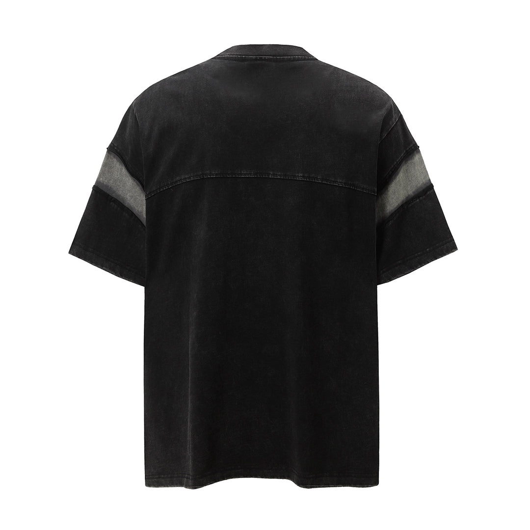 brick block stripe tee