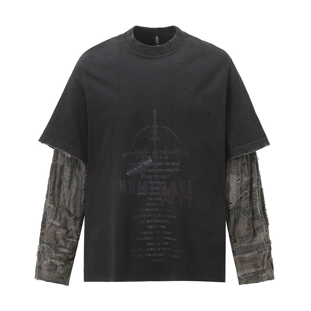 sharpshooter distressed t-shirt