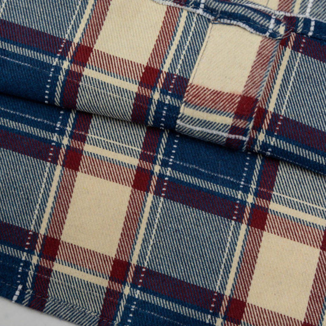 signature knit plaid shirt