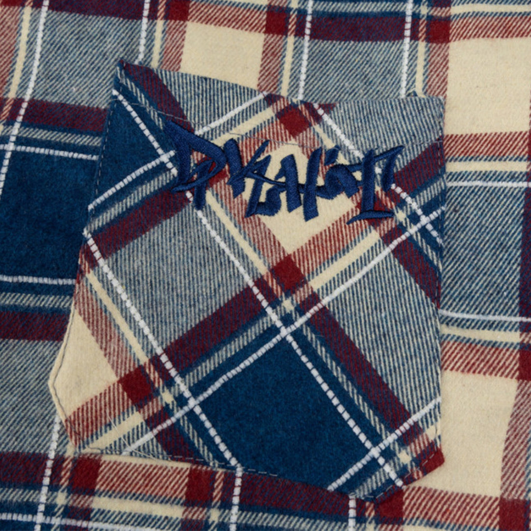 signature knit plaid shirt