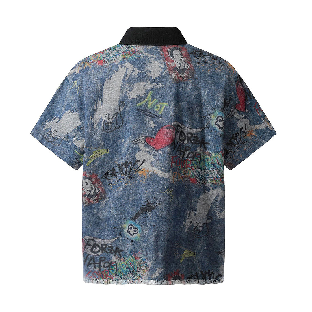 chambray hara shirt