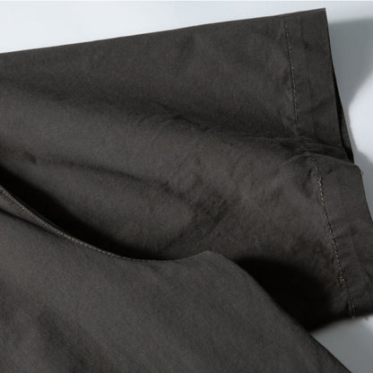 Crew Plaid Collarless Shirt