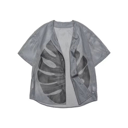 Monstera Mesh Shirt