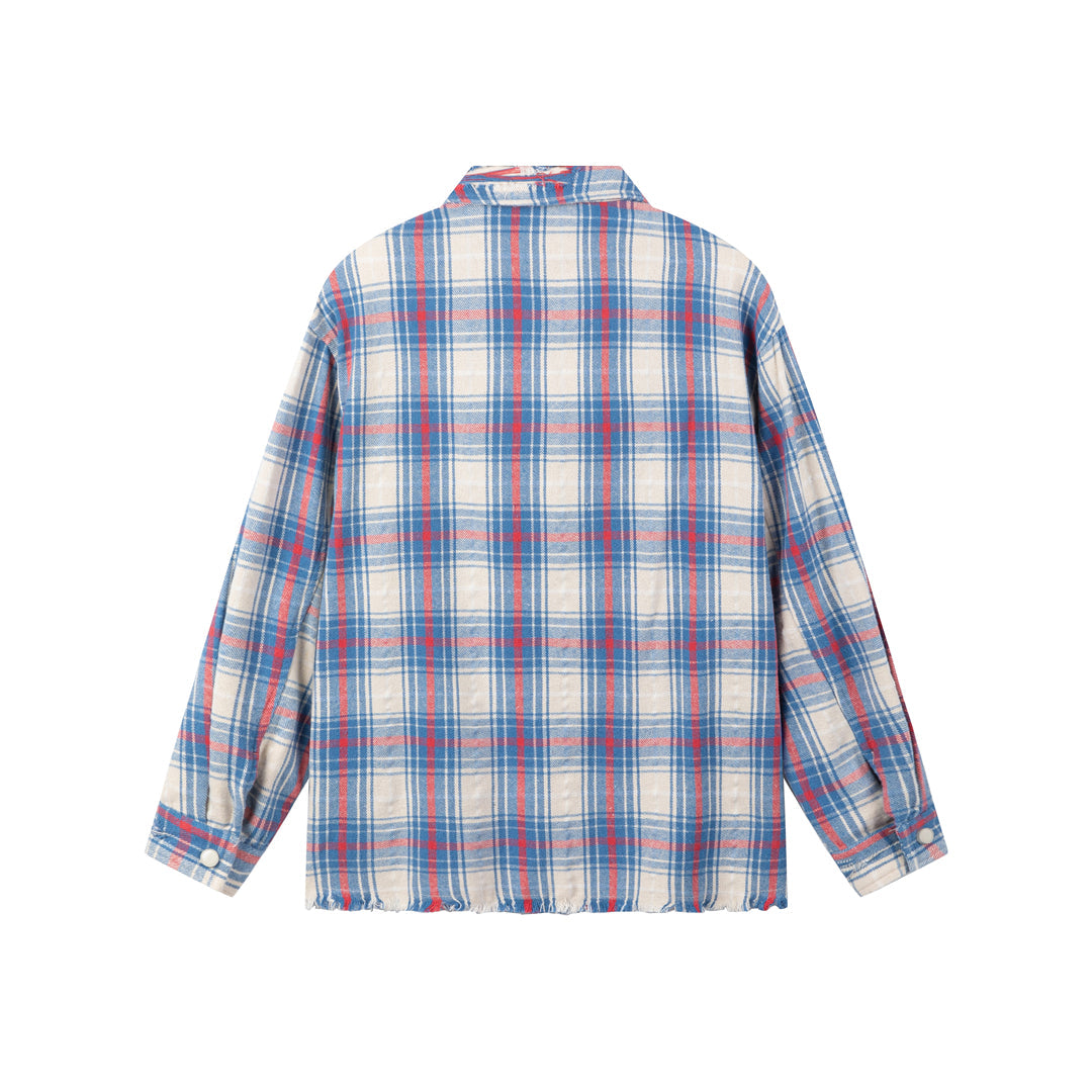 petal plaid shirt