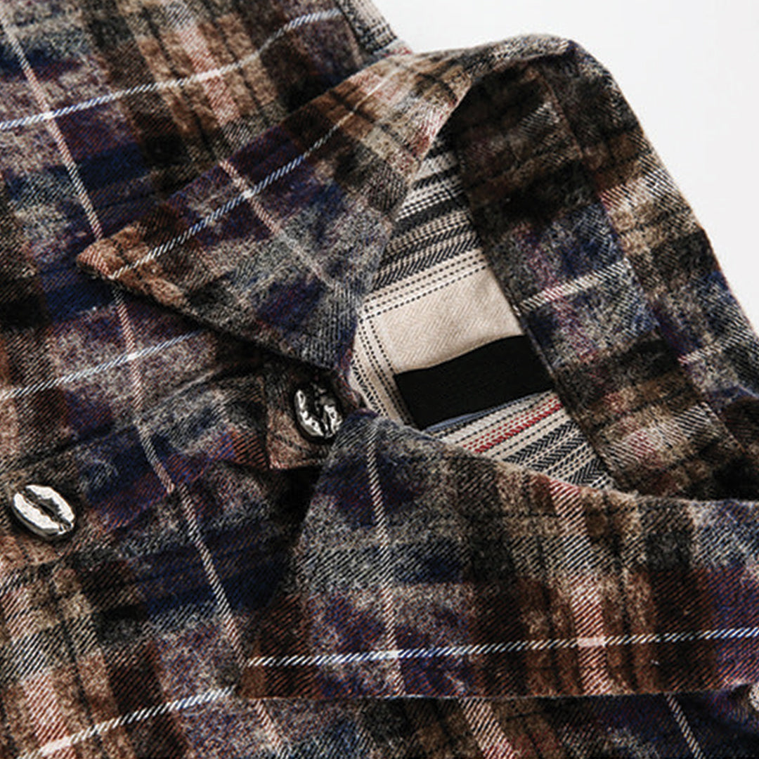 smokey clash plaid shirt