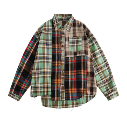 Heritage Patchwork Plaid Shirt