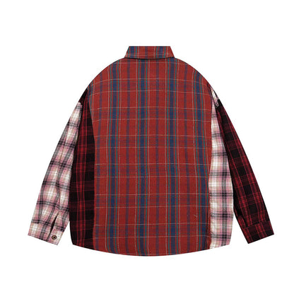 Blood Plum Plaid Shirt